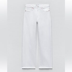 HIGH RISE TRF BARREL JEANS Zara